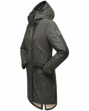 Navahoo Schötchen Damen Winterjacke B939 Anthrazit Größe XS - Gr. 34