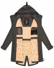 Navahoo Schötchen Damen Winterjacke B939 Anthrazit Größe S - Gr. 36