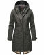 Navahoo Schötchen Damen Winterjacke B939 Anthrazit Größe S - Gr. 36
