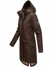Navahoo Schötchen Damen Winterjacke B939 Dark Choco Größe S - Gr. 36