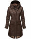 Navahoo Schötchen Damen Winterjacke B939 Dark Choco Größe S - Gr. 36