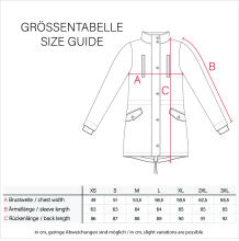 Navahoo Schötchen Damen Winterjacke B939 Taupe Größe S - Gr. 36