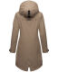 Navahoo Schötchen Damen Winterjacke B939 Taupe Größe S - Gr. 36