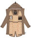 Navahoo Schötchen Damen Winterjacke B939 Taupe Größe S - Gr. 36