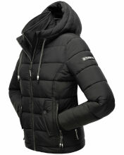 Marikoo Taisaa Princess Damen Steppjacke B940 Schwarz Größe XL - Gr. 42