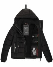 Marikoo Taisaa Princess Damen Steppjacke B940 Schwarz Größe XL - Gr. 42