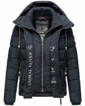 Marikoo Taisaa Princess Damen Steppjacke B940 Navy Größe XS - Gr. 34