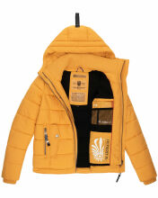 Marikoo Taisaa Princess Damen Steppjacke B940 Gelb Größe XL - Gr. 42