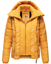 Marikoo Taisaa Princess Damen Steppjacke B940 Gelb Größe XXL - Gr. 44