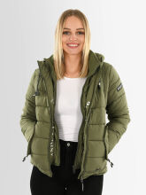 Marikoo Taisaa Princess Damen Steppjacke B940 Olive Größe XS - Gr. 34