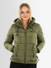 Marikoo Taisaa Princess Damen Steppjacke B940 Olive Größe M - Gr. 38