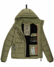 Marikoo Taisaa Princess Damen Steppjacke B940 Olive Größe XL - Gr. 42
