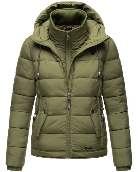 Marikoo Taisaa Princess Damen Steppjacke B940 Olive Größe XXL - Gr. 44
