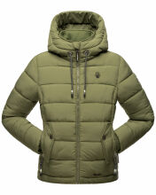 Marikoo Taisaa Princess Damen Steppjacke B940 Olive Größe XXXL - Gr. 46