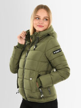 Marikoo Taisaa Princess Damen Steppjacke B940 Olive Größe XXXL - Gr. 46