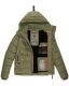 Marikoo Taisaa Princess Damen Steppjacke B940 Olive Größe XXXL - Gr. 46
