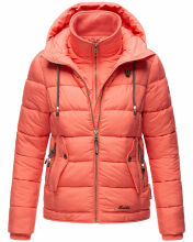 Marikoo Taisaa Princess Damen Steppjacke B940 Rosa Coral Größe S - Gr. 36