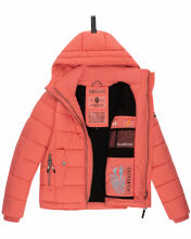Marikoo Taisaa Princess Damen Steppjacke B940 Rosa Coral Größe M - Gr. 38