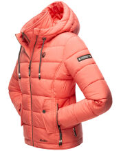 Marikoo Taisaa Princess Damen Steppjacke B940 Rosa Coral Größe XXXL - Gr. 46