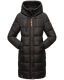Marikoo Yuikoo lange Damen Winterjacke Schwarz-Größe S - Gr. 36
