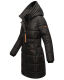 Marikoo Yuikoo lange Damen Winterjacke Schwarz-Größe XL - Gr. 42