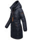 Marikoo Yuikoo lange Damen Winterjacke Navy-Größe S - Gr. 36