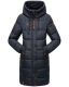 Marikoo Yuikoo lange Damen Winterjacke Navy-Größe XL - Gr. 42