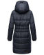 Marikoo Yuikoo lange Damen Winterjacke Navy-Größe XL - Gr. 42