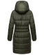 Marikoo Yuikoo lange Damen Winterjacke Dark Olive-Größe XL - Gr. 42