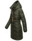 Marikoo Yuikoo lange Damen Winterjacke Dark Olive-Größe XXL - Gr. 44