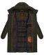 Marikoo Yuikoo lange Damen Winterjacke Dark Olive-Größe XXL - Gr. 44