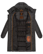 Marikoo Yuikoo lange Damen Winterjacke Anthrazit-Größe XS - Gr. 34