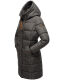 Marikoo Yuikoo lange Damen Winterjacke Anthrazit-Größe XS - Gr. 34