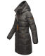 Marikoo Yuikoo lange Damen Winterjacke Anthrazit-Größe S - Gr. 36