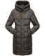 Marikoo Yuikoo lange Damen Winterjacke Anthrazit-Größe L - Gr. 40