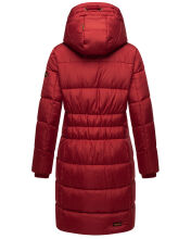 Marikoo Yuikoo lange Damen Winterjacke Blood Red-Größe L - Gr. 40