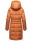 Marikoo Yuikoo lange Damen Winterjacke Cinnamon-Größe M - Gr. 38