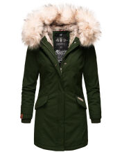 Navahoo Christal ladies winter jacket parka with faux fur  Größe M - Gr. 38
