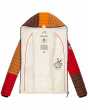 Navahoo Multikulti Mehrfarbige Übergangs Steppjacke Autumn Größe XS - Gr. 34