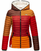 Navahoo Multikulti (multicolor) spring quilted jacket  Größe S - Gr. 36