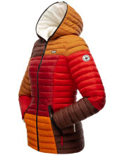 Navahoo Multikulti Mehrfarbige Übergangs Steppjacke Autumn Größe XL - Gr. 42