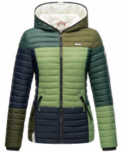 Navahoo Multikulti (multicolor) spring quilted jacket  Größe L - Gr. 40