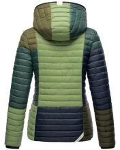 Navahoo Multikulti Mehrfarbige Übergangs Steppjacke Forest Größe XL - Gr. 42