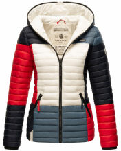 Navahoo Multikulti Mehrfarbige Übergangs Steppjacke French Größe S - Gr. 36
