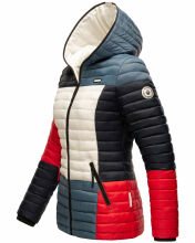 Navahoo Multikulti Mehrfarbige Übergangs Steppjacke French Größe S - Gr. 36