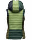 Navahoo Shadaa Multikulti Damen Weste ärmellose Steppweste Multicolour – Forest Größe XS - Gr. 34