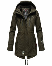Marikoo Zimtzicke ladies softshell jacket Zimt-D-Olive-wp-Gr.XS