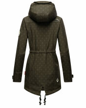 Marikoo Zimtzicke ladies softshell jacket Zimt-D-Olive-wp-Gr.XS