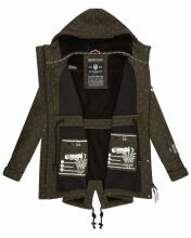 Marikoo Zimtzicke ladies softshell jacket Zimt-D-Olive-wp-Gr.XS