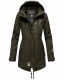 Marikoo Zimtzicke Damen Softshelljacke Zimt-D-Olive-wp-Gr.S